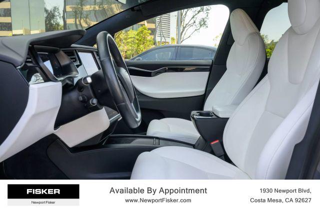 used 2020 Tesla Model X car, priced at $40,990