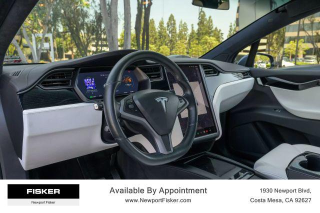 used 2020 Tesla Model X car, priced at $40,990
