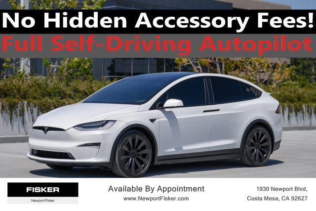 used 2022 Tesla Model X car, priced at $60,990