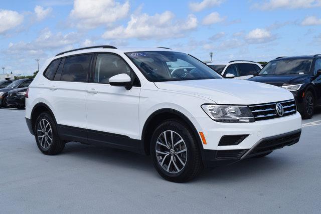 used 2021 Volkswagen Tiguan car, priced at $17,576