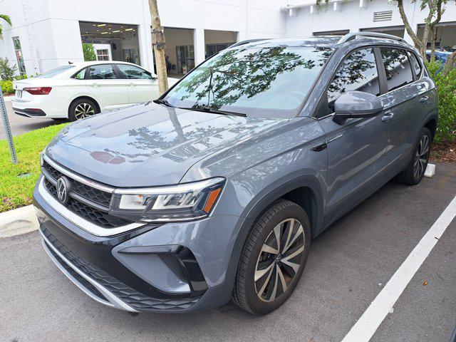 used 2023 Volkswagen Taos car, priced at $18,995