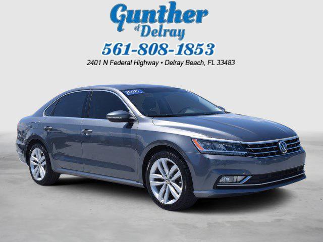 used 2018 Volkswagen Passat car, priced at $16,267