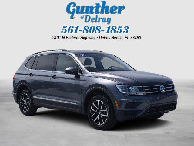 used 2021 Volkswagen Tiguan car, priced at $20,333