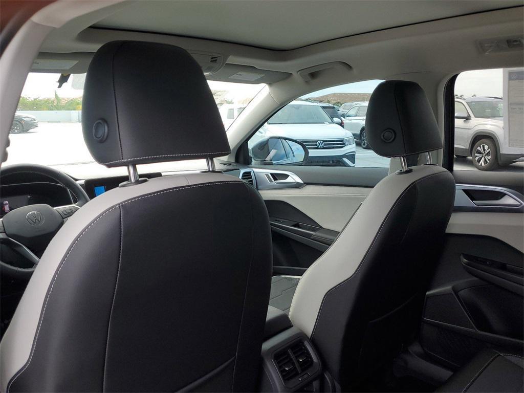 new 2025 Volkswagen Taos car, priced at $26,028