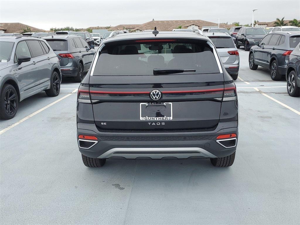 new 2025 Volkswagen Taos car, priced at $28,028