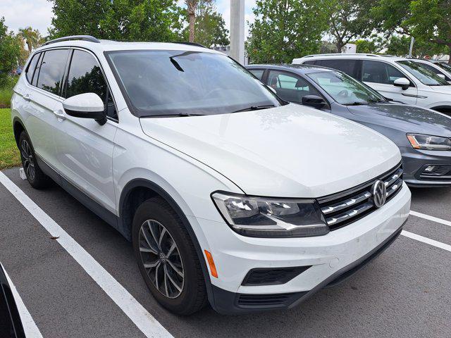 used 2021 Volkswagen Tiguan car, priced at $18,595