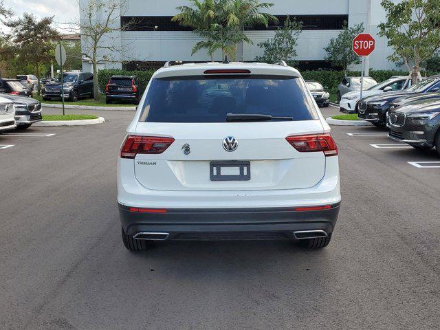 used 2021 Volkswagen Tiguan car, priced at $18,595