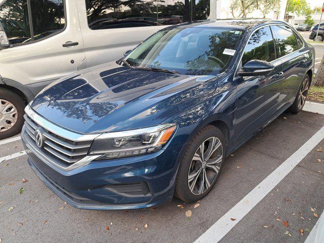 used 2021 Volkswagen Passat car, priced at $18,595