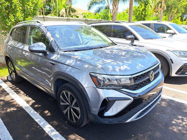 used 2022 Volkswagen Taos car, priced at $20,595