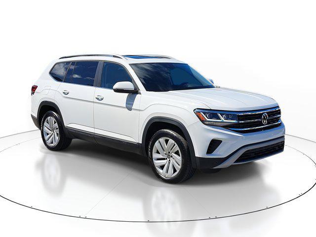 used 2021 Volkswagen Atlas car, priced at $26,795