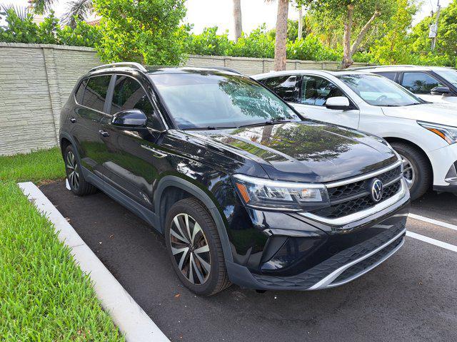 used 2022 Volkswagen Taos car, priced at $18,595