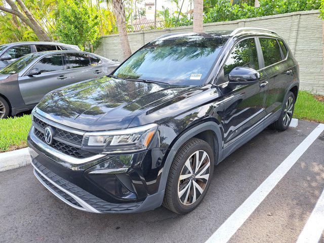 used 2022 Volkswagen Taos car, priced at $18,595