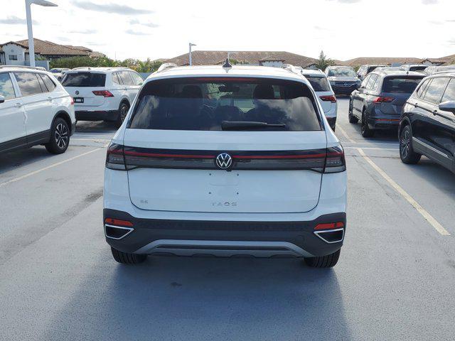 new 2025 Volkswagen Taos car, priced at $31,221