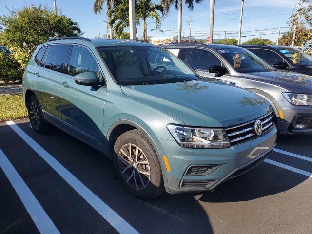 used 2021 Volkswagen Tiguan car, priced at $17,595