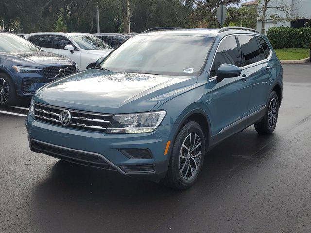 used 2021 Volkswagen Tiguan car, priced at $18,440