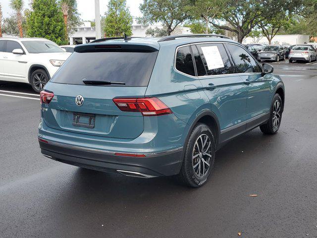 used 2021 Volkswagen Tiguan car, priced at $18,440