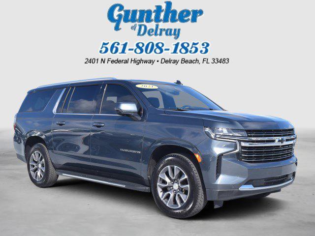 used 2021 Chevrolet Suburban car, priced at $46,976