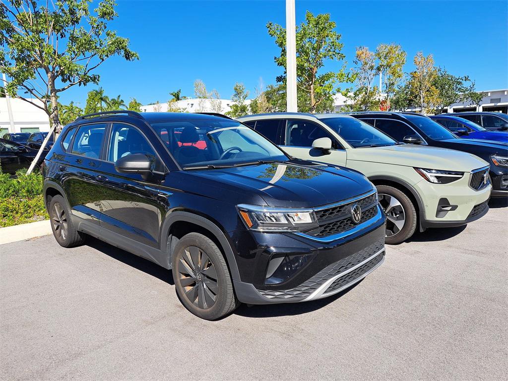 used 2023 Volkswagen Taos car, priced at $18,995