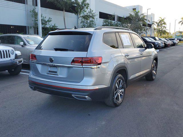 used 2021 Volkswagen Atlas car, priced at $23,995