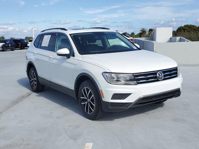 used 2021 Volkswagen Tiguan car, priced at $17,976