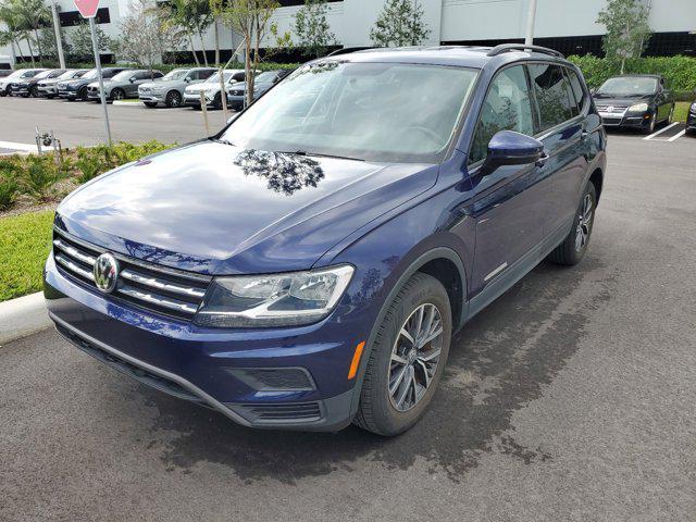 used 2021 Volkswagen Tiguan car, priced at $19,595