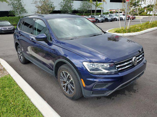 used 2021 Volkswagen Tiguan car, priced at $19,595