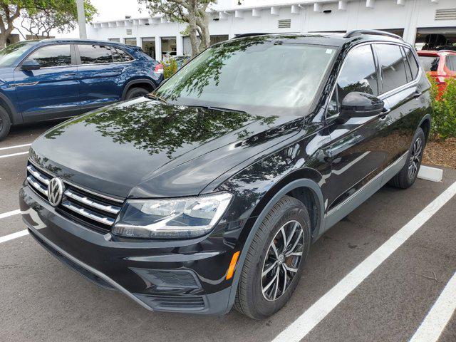 used 2021 Volkswagen Tiguan car, priced at $17,595