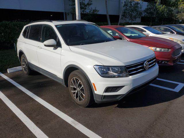 used 2021 Volkswagen Tiguan car, priced at $17,595