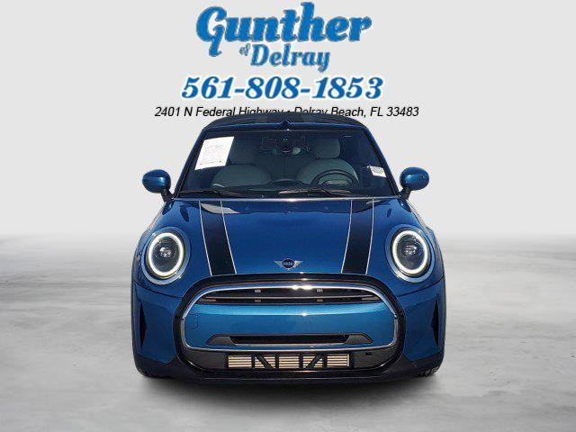 used 2022 MINI Convertible car, priced at $25,595