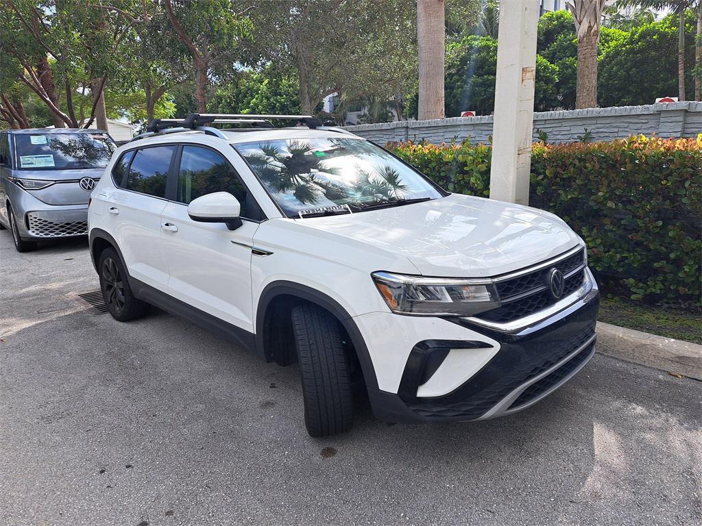 used 2023 Volkswagen Taos car, priced at $18,796
