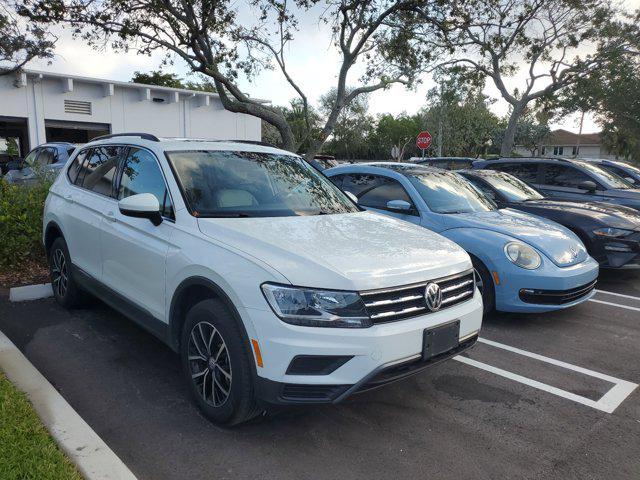 used 2021 Volkswagen Tiguan car, priced at $18,695