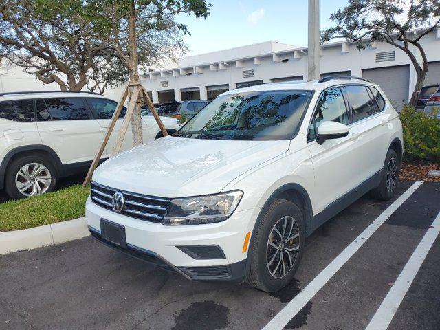 used 2021 Volkswagen Tiguan car, priced at $18,695