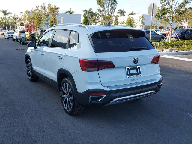 used 2022 Volkswagen Taos car, priced at $19,878