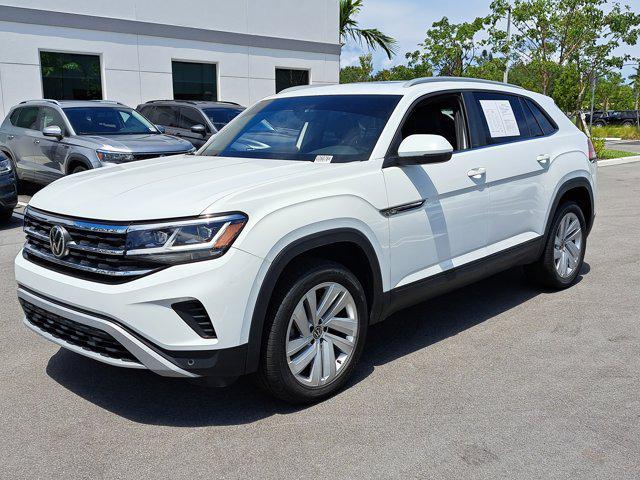 used 2021 Volkswagen Atlas Cross Sport car, priced at $24,995