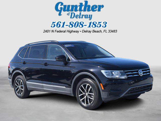 used 2021 Volkswagen Tiguan car, priced at $23,867