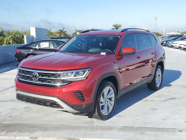 used 2021 Volkswagen Atlas car, priced at $26,677