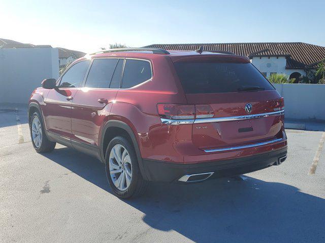 used 2021 Volkswagen Atlas car, priced at $26,677