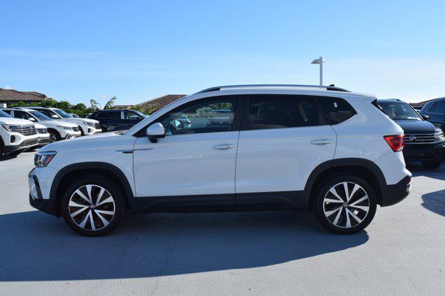 used 2022 Volkswagen Taos car, priced at $19,357