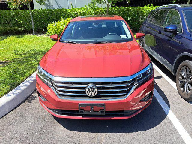 used 2022 Volkswagen Passat car, priced at $18,595