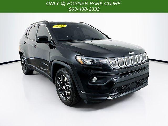 used 2022 Jeep Compass car, priced at $18,300