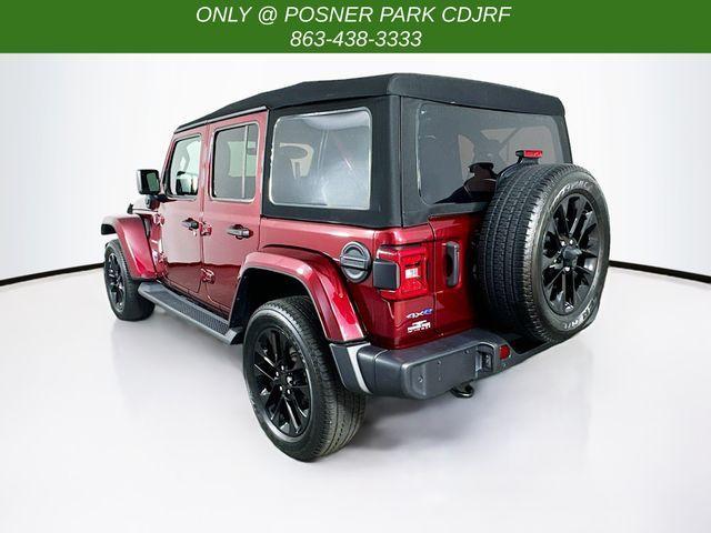 used 2021 Jeep Wrangler Unlimited 4xe car, priced at $34,000