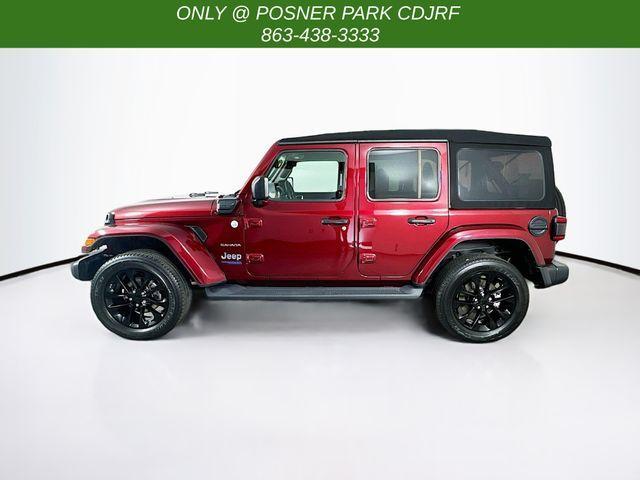 used 2021 Jeep Wrangler Unlimited 4xe car, priced at $34,000