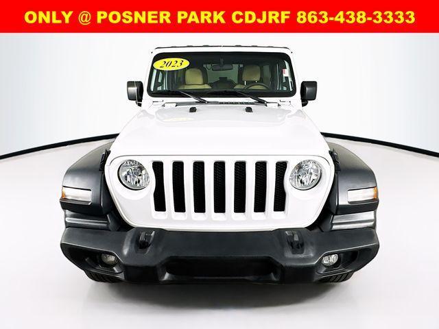 used 2023 Jeep Wrangler car, priced at $29,491