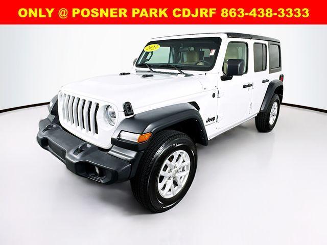 used 2023 Jeep Wrangler car, priced at $29,491