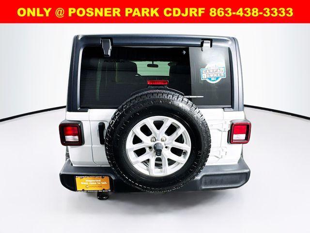 used 2023 Jeep Wrangler car, priced at $29,491