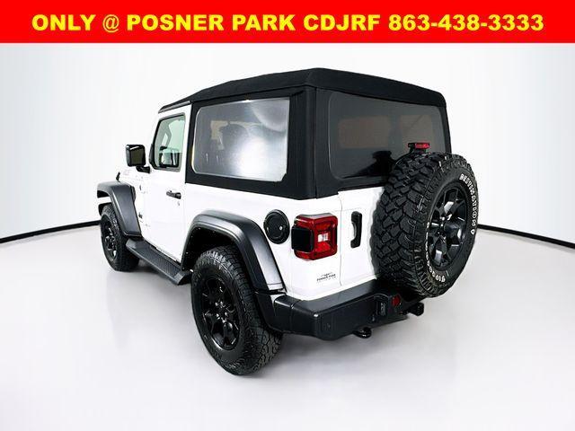 used 2021 Jeep Wrangler car, priced at $26,999