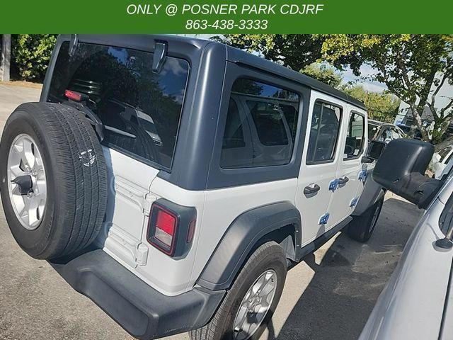 used 2021 Jeep Wrangler Unlimited car, priced at $31,995