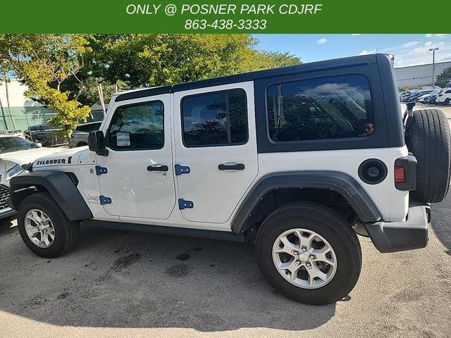 used 2021 Jeep Wrangler Unlimited car, priced at $31,995