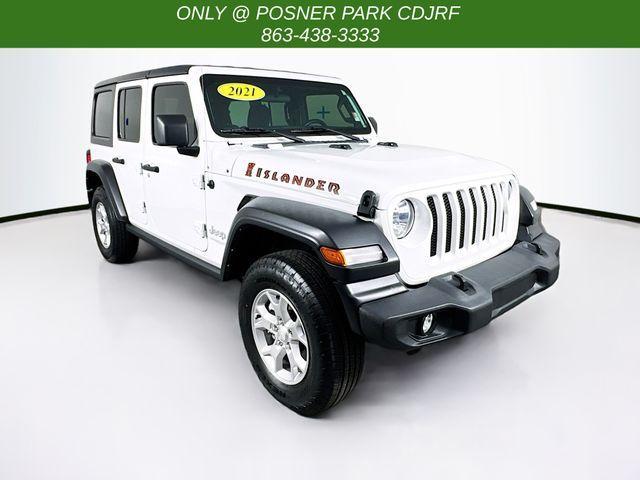 used 2021 Jeep Wrangler Unlimited car, priced at $31,995