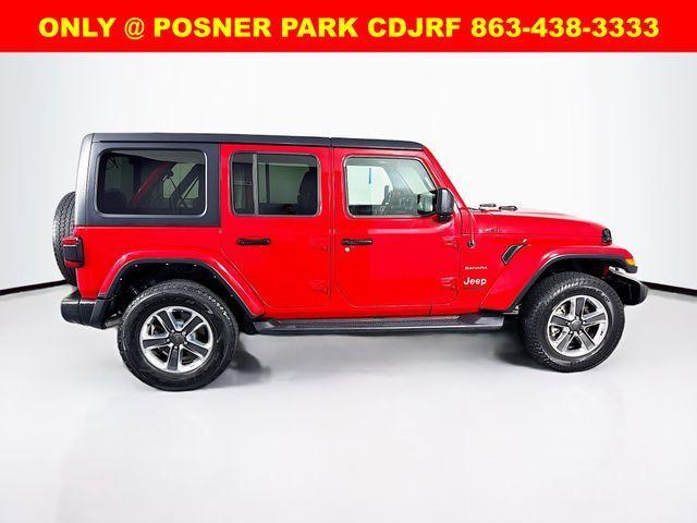 used 2021 Jeep Wrangler Unlimited car, priced at $33,399